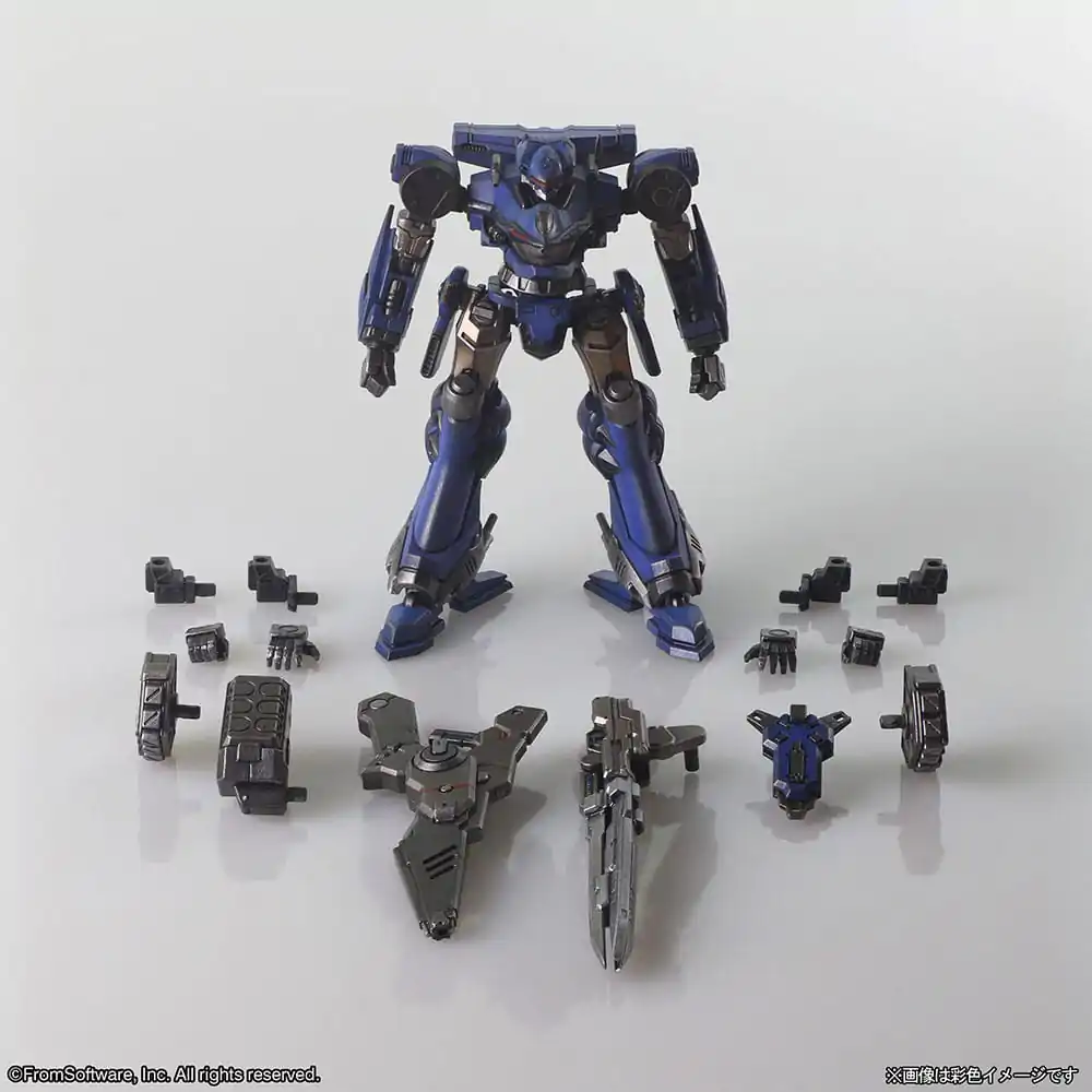 Armored Core Structure Arts plastové stavebnice 4-balenie Séria 1 produktová fotografia