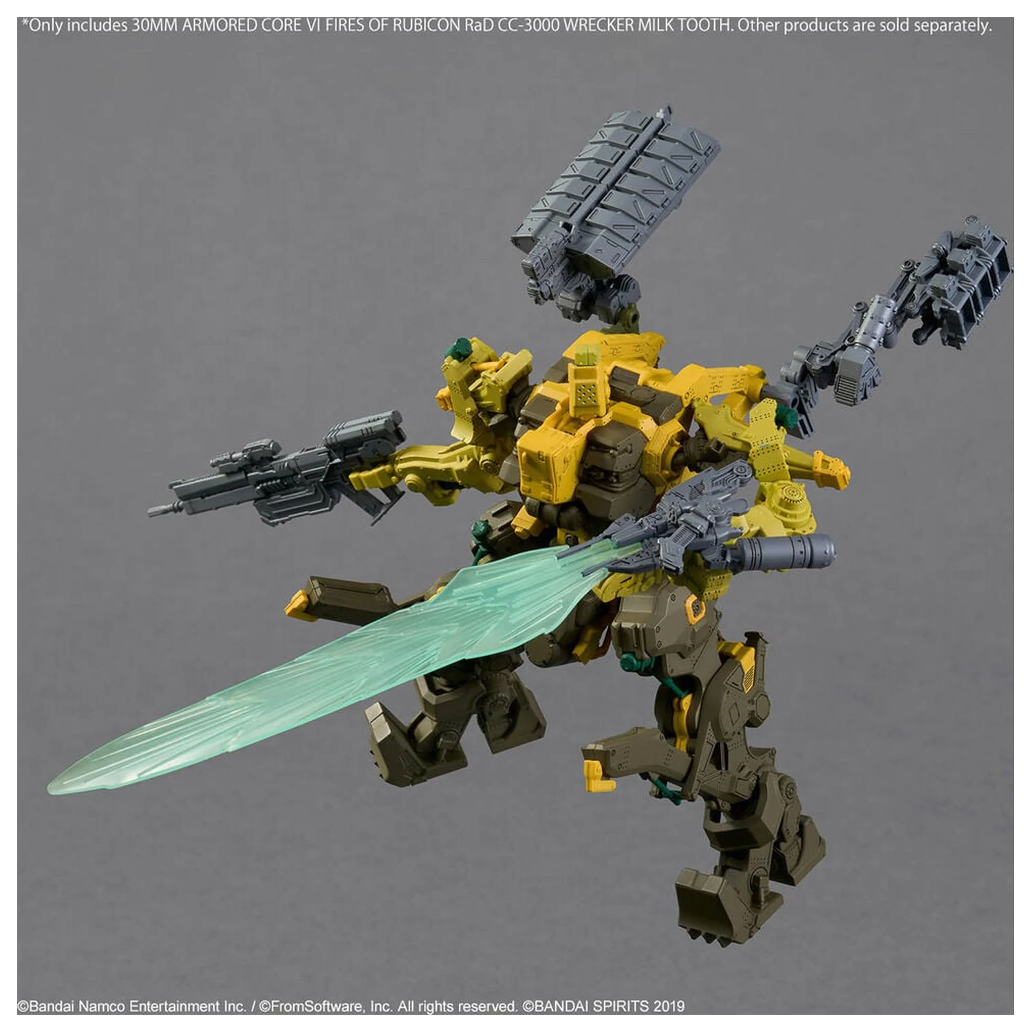 Armored Core VI Fires of Rubicon RAD RaD Wrecker Milktooth Model Kit 30MM produktová fotografia