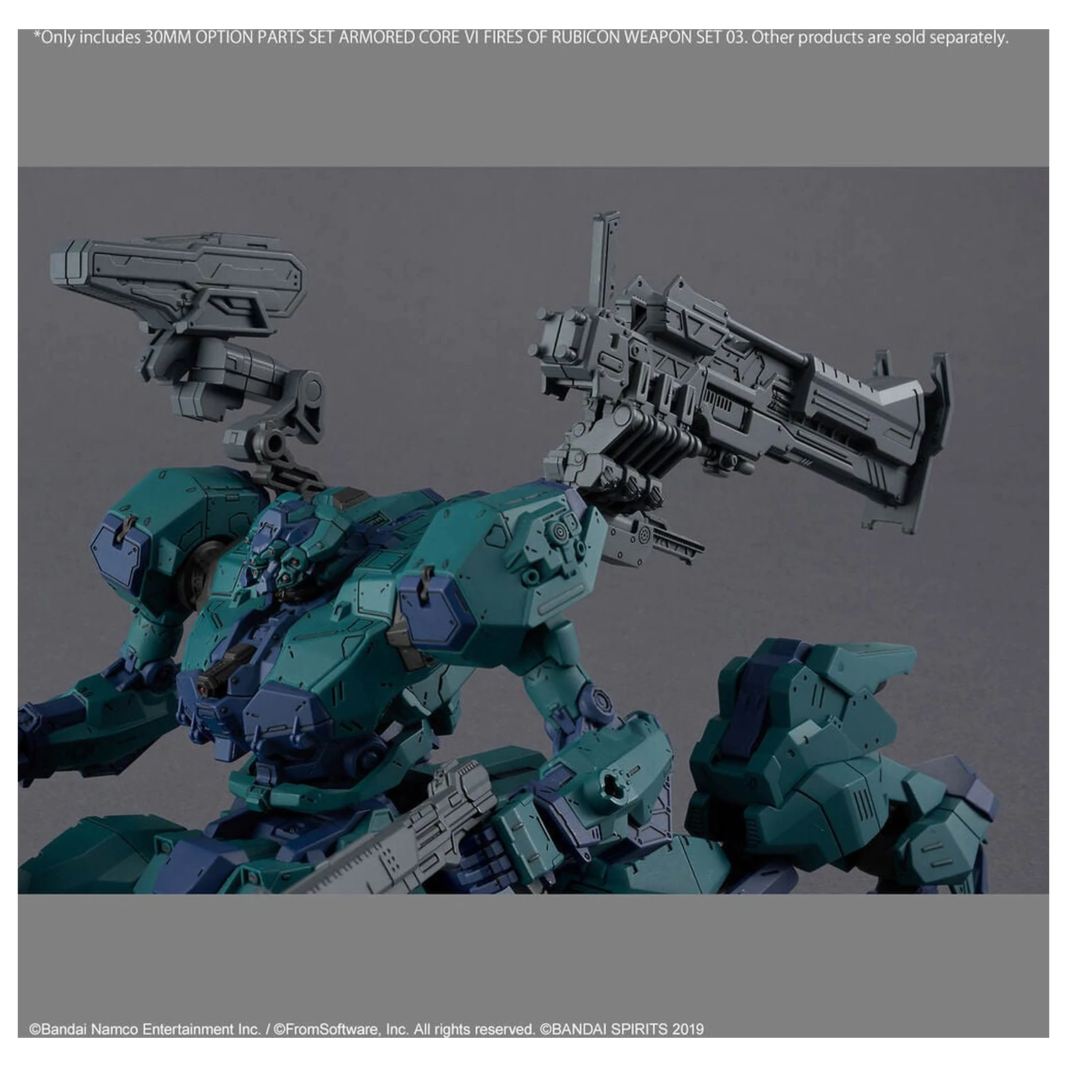 Armored Core VI Fires of Rubicon Weapon 03 Sada voliteľných dielov Model Kit 30MM produktová fotografia