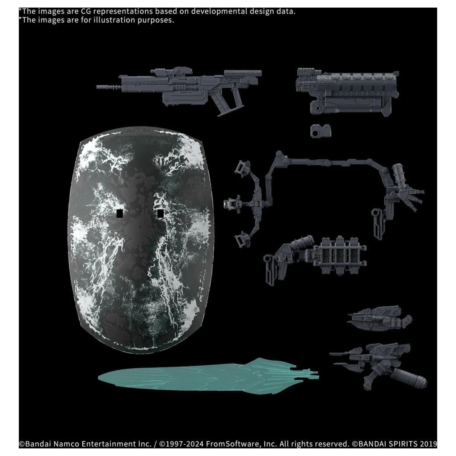 Armored Core VI Súprava zbraní 05 príslušenstvo k modelovej súprave produktová fotografia
