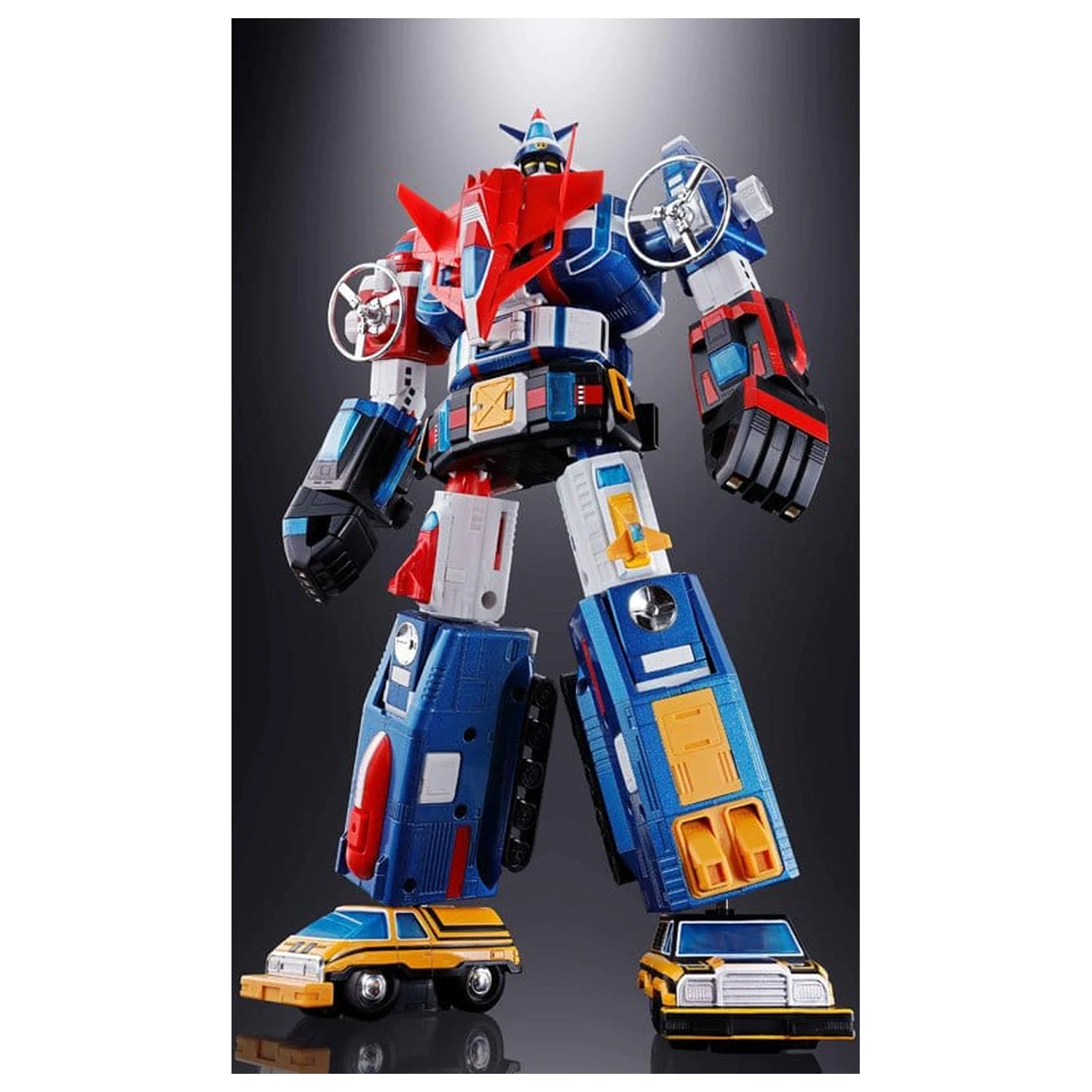 Armored Fleet Dairugger XV Soul of Chogokin Zliatinová Akčná Figúrka GX-88 produktová fotografia