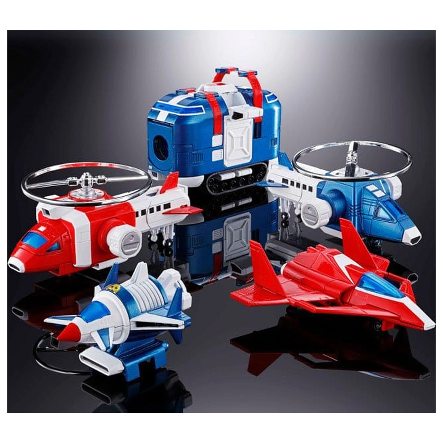 Armored Fleet Dairugger XV Soul of Chogokin Zliatinová Akčná Figúrka GX-88 produktová fotografia