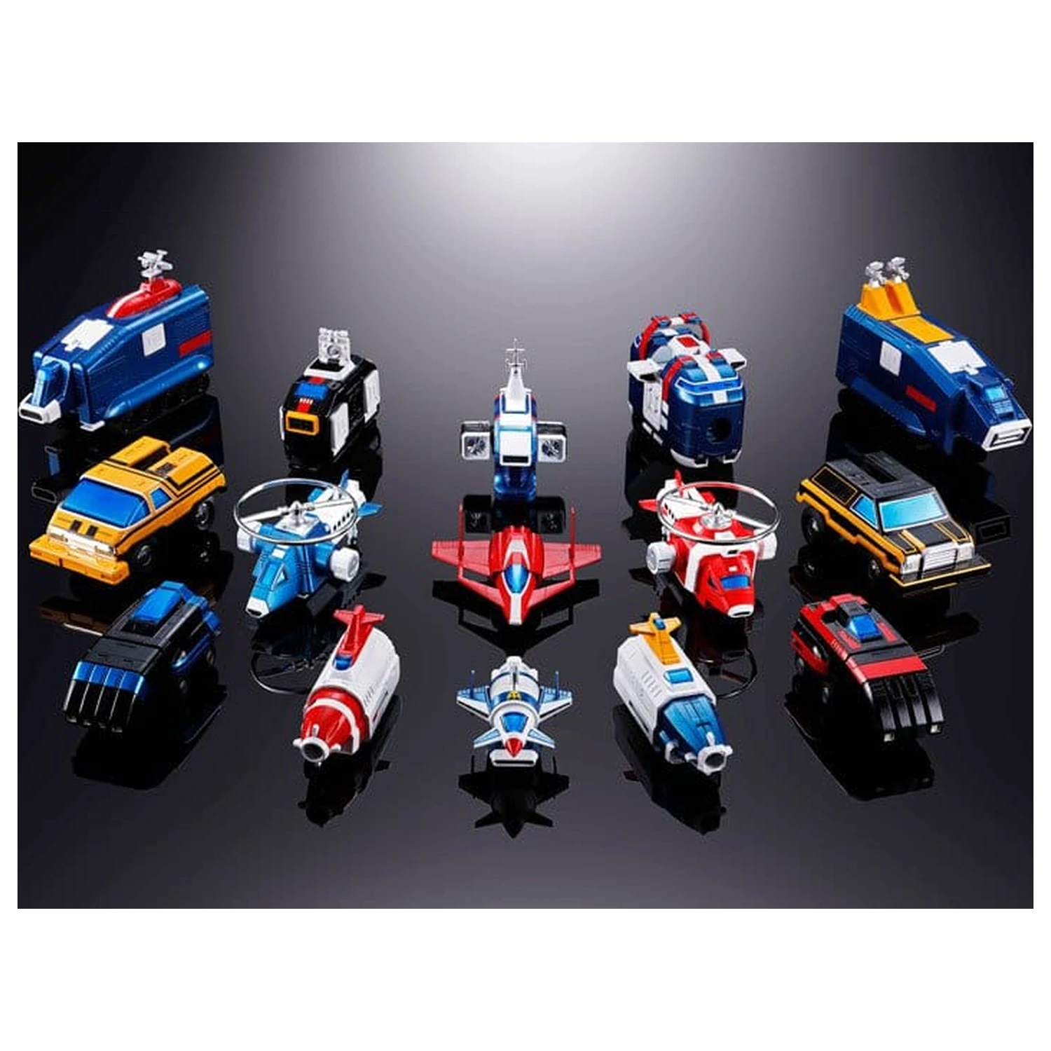Armored Fleet Dairugger XV Soul of Chogokin Zliatinová Akčná Figúrka GX-88 produktová fotografia