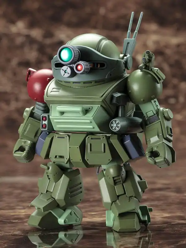 Armored Trooper Votoms D-Style Model Kit Scopedog Turbo Custom Chirico Ver. 11 cm stavebnica modelu produktová fotografia