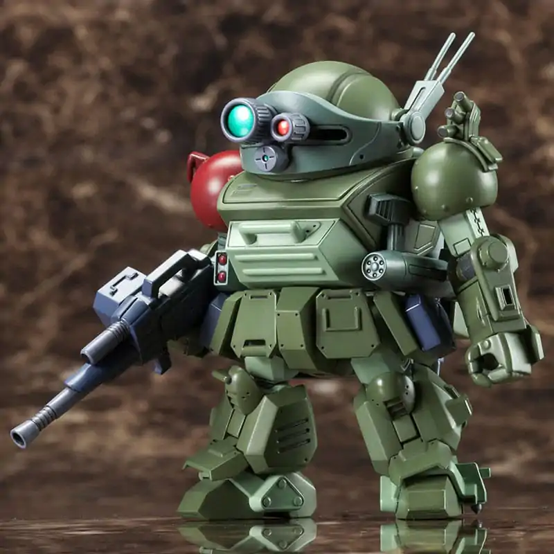 Armored Trooper Votoms D-Style Model Kit Scopedog Turbo Custom Chirico Ver. 11 cm stavebnica modelu produktová fotografia