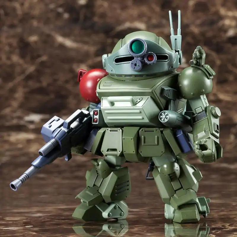 Armored Trooper Votoms D-Style Model Kit Scopedog Turbo Custom Chirico Ver. 11 cm stavebnica modelu produktová fotografia