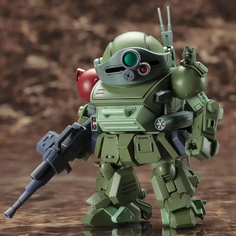 Armored Trooper Votoms D-Style Model Kit Scopedog Turbo Custom Chirico Ver. 11 cm stavebnica modelu produktová fotografia