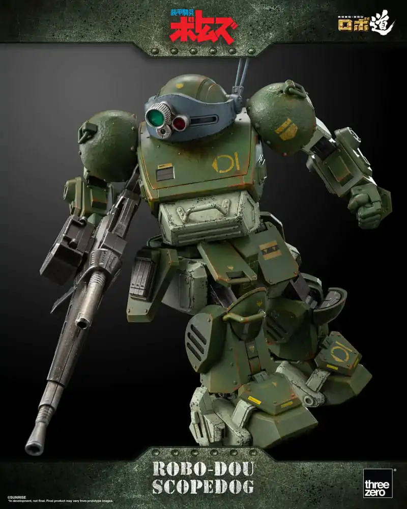 Armored Trooper Votoms Robo-Dou Akčná figúrka Scopedog 15 cm produktová fotografia
