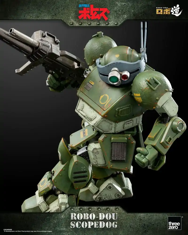 Armored Trooper Votoms Robo-Dou Akčná figúrka Scopedog 15 cm produktová fotografia