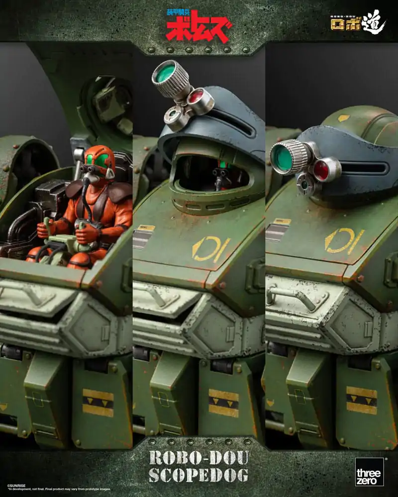 Armored Trooper Votoms Robo-Dou Akčná figúrka Scopedog 15 cm produktová fotografia