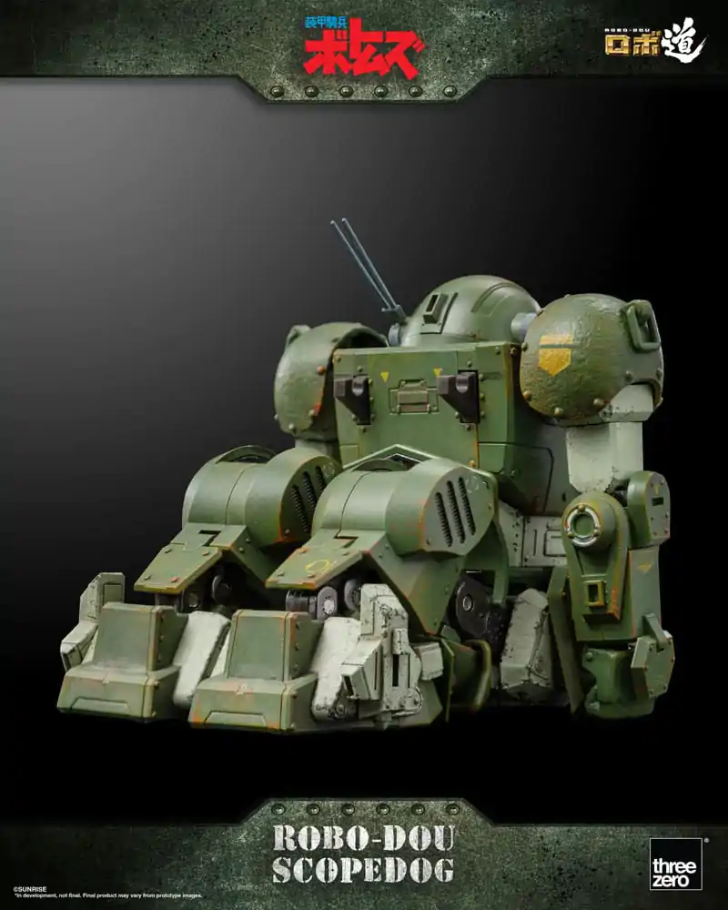 Armored Trooper Votoms Robo-Dou Akčná figúrka Scopedog 15 cm produktová fotografia