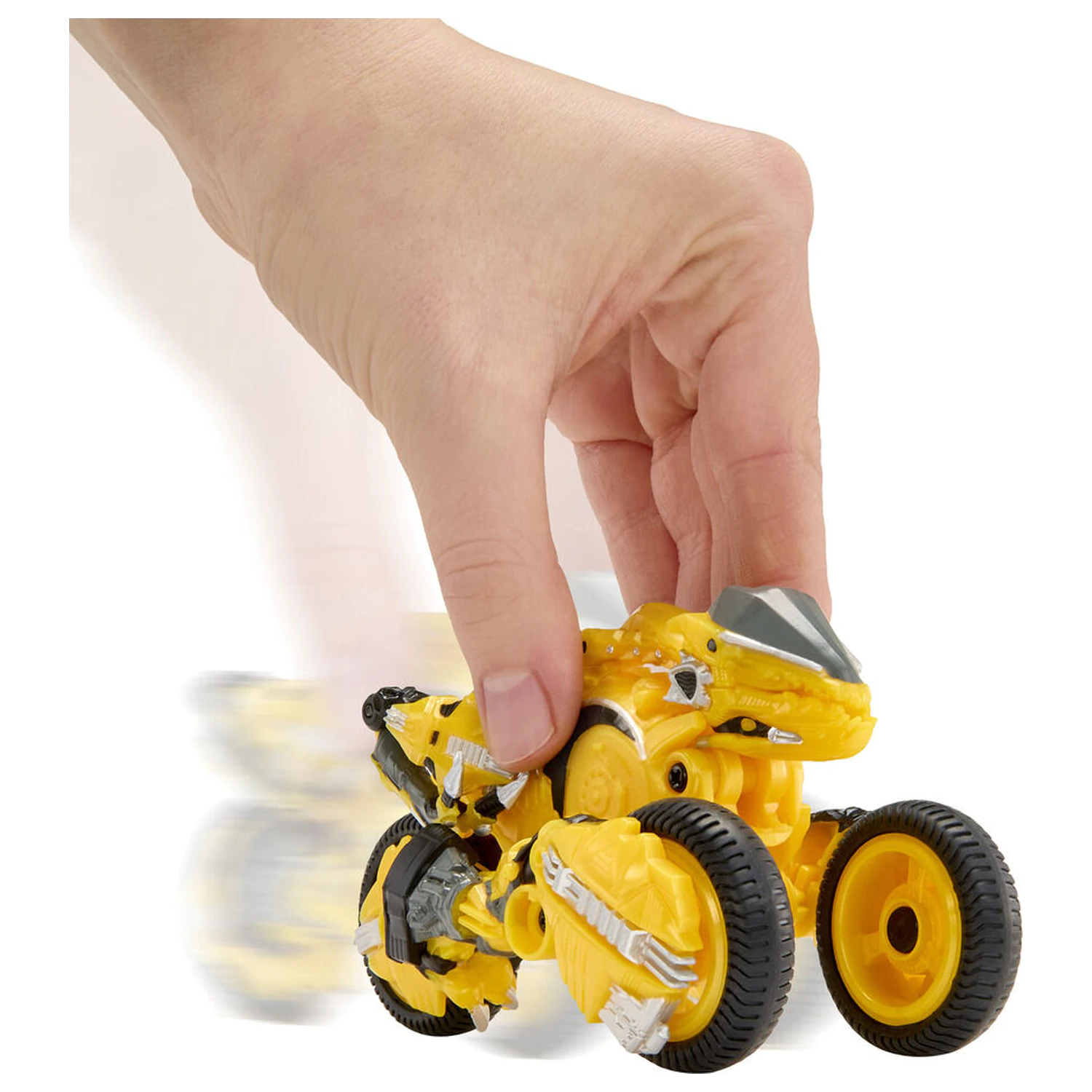 Armorsaurs Evolver Yellow Raptor Blaze figúrka produktová fotografia