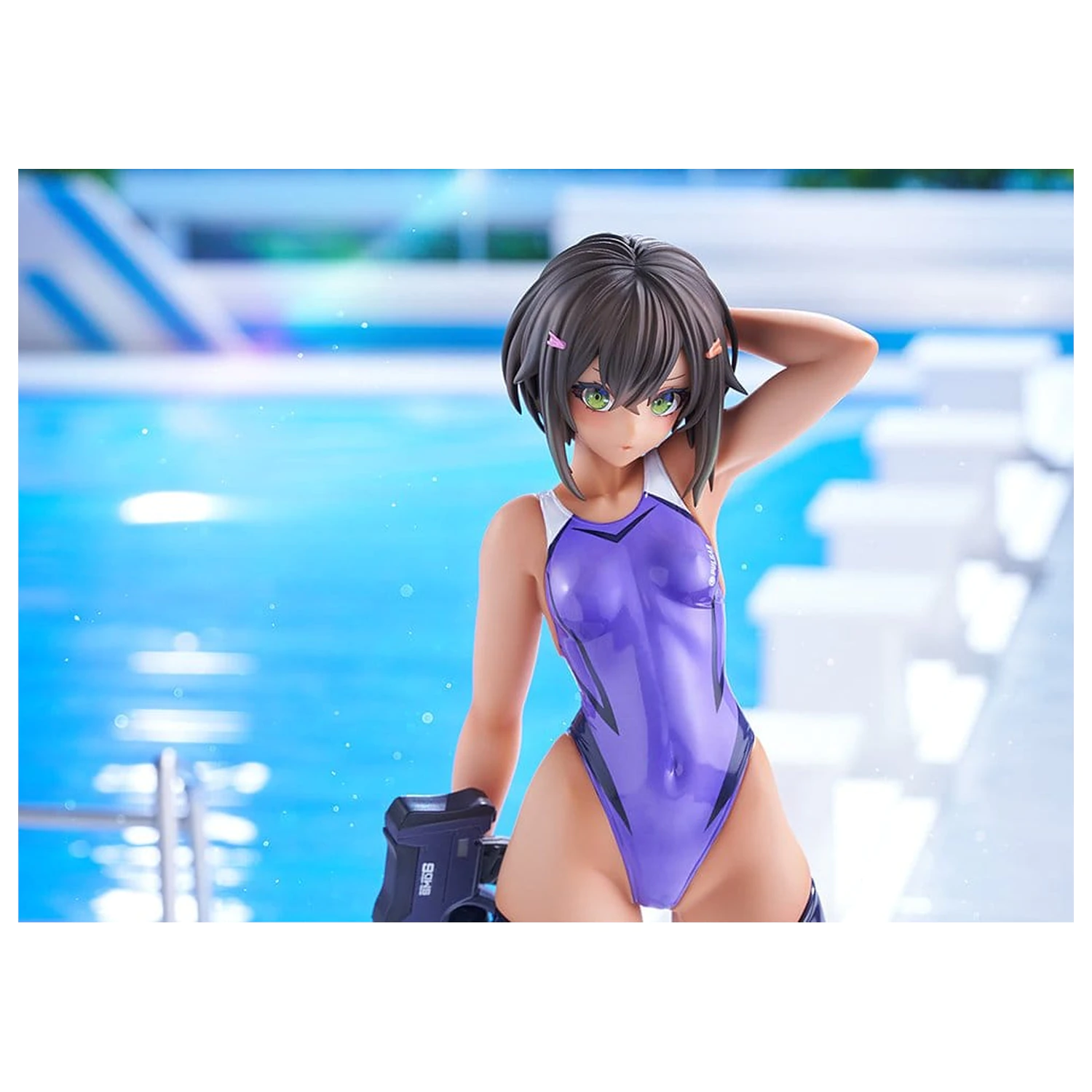 Arms Note PVC figúrka 1/7 Buchou-chan of the Swimming Club Purple Swimsuit Ver. 22 cm produktová fotografia