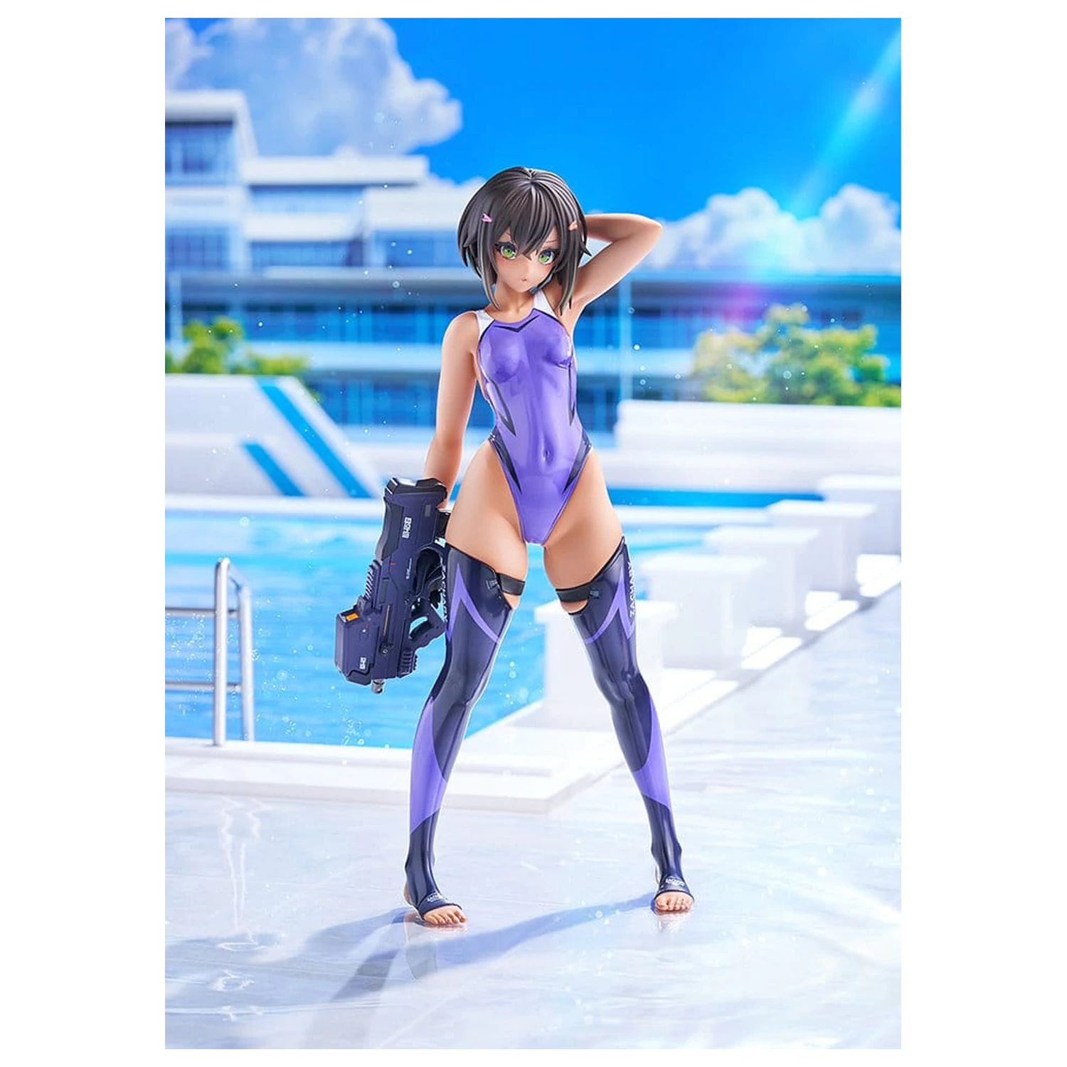 Arms Note PVC figúrka 1/7 Buchou-chan of the Swimming Club Purple Swimsuit Ver. 22 cm produktová fotografia