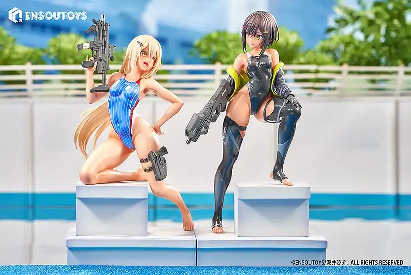 Soška Arms Note 1/7 Swim Team Bucho-chan a Kohai-chan 22 cm termékfotó