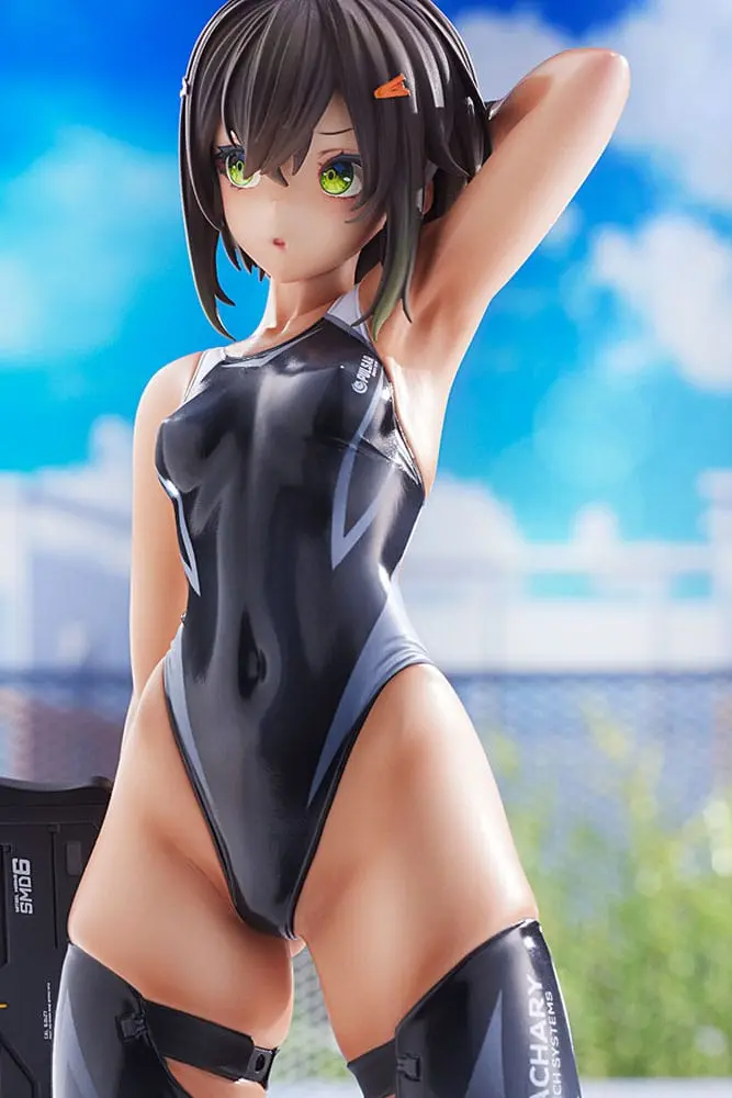 Arms Note PVC socha 1/7 Buchou-chan of the Swimming Team 22 cm termékfotó