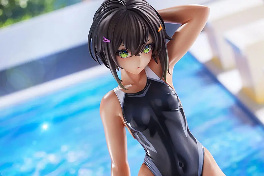 Arms Note PVC socha 1/7 Buchou-chan of the Swimming Team 22 cm termékfotó