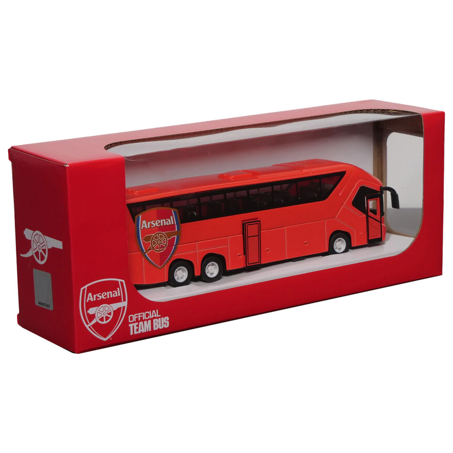 Arsenal autobus produktová fotografia