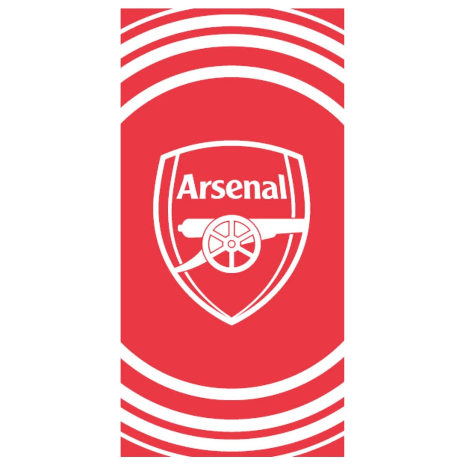 Arsenal plážový uterák z mikrovlákna produktová fotografia