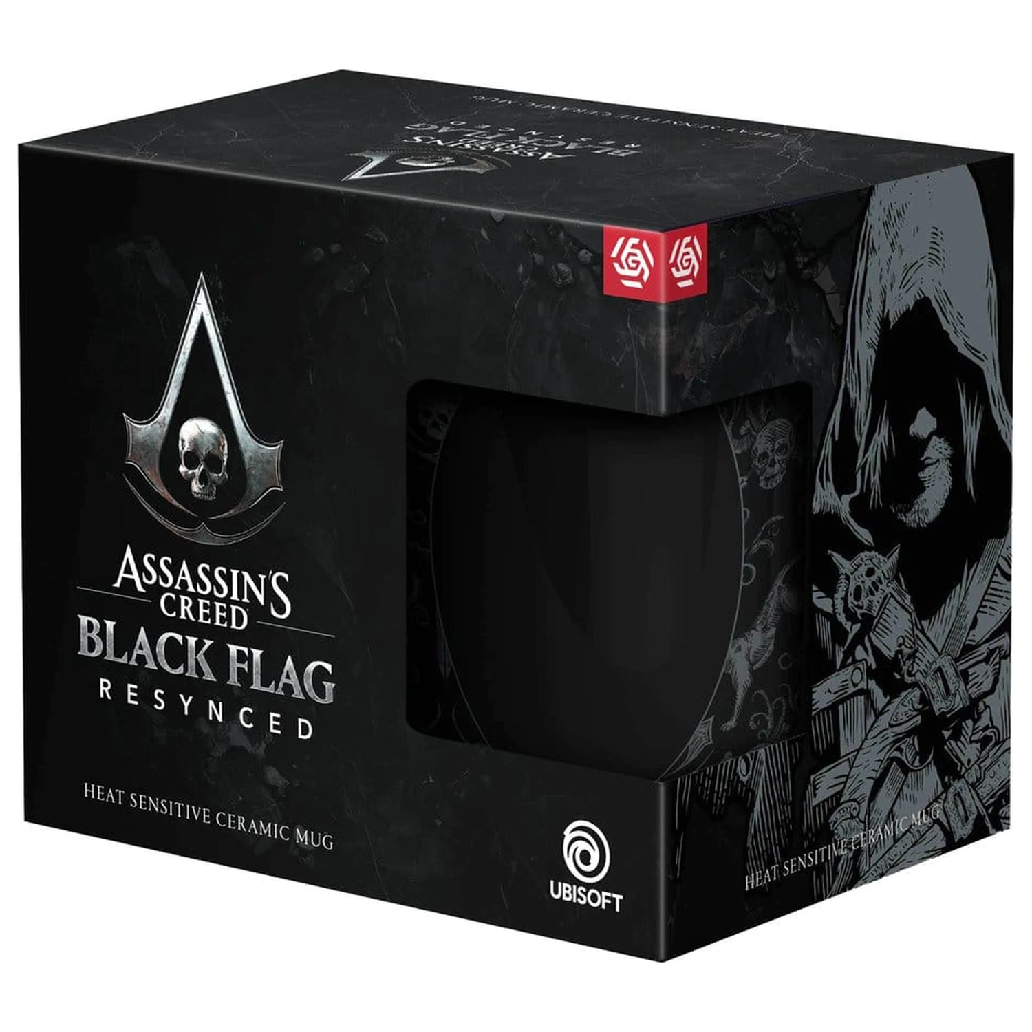 Assassin's Creed Black Flag Resynced hrnček meniaci farbu Edward Kenway 480 ml produktová fotografia