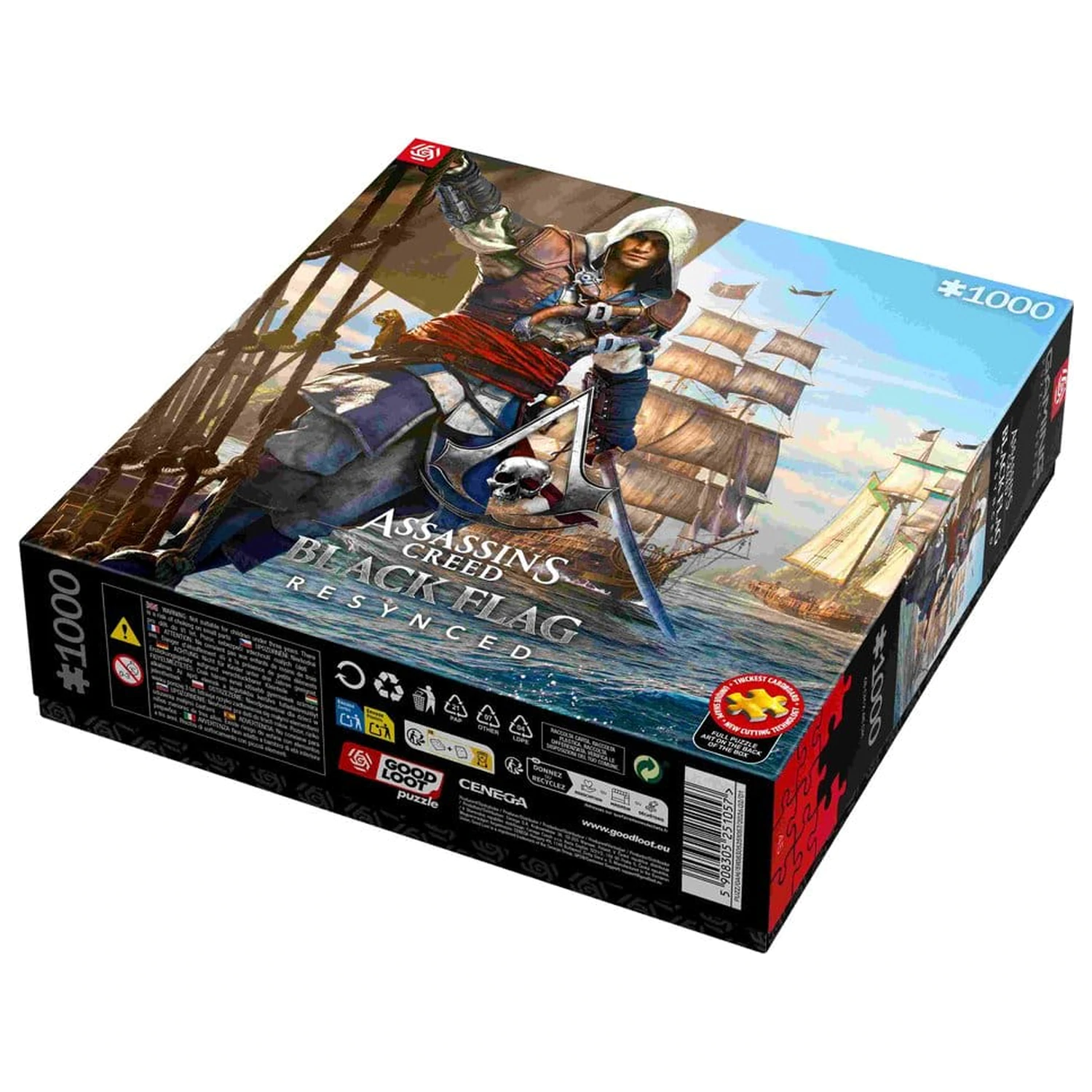 Assassin's Creed Black Flag Resynced Puzzle (1000 kusov) produktová fotografia
