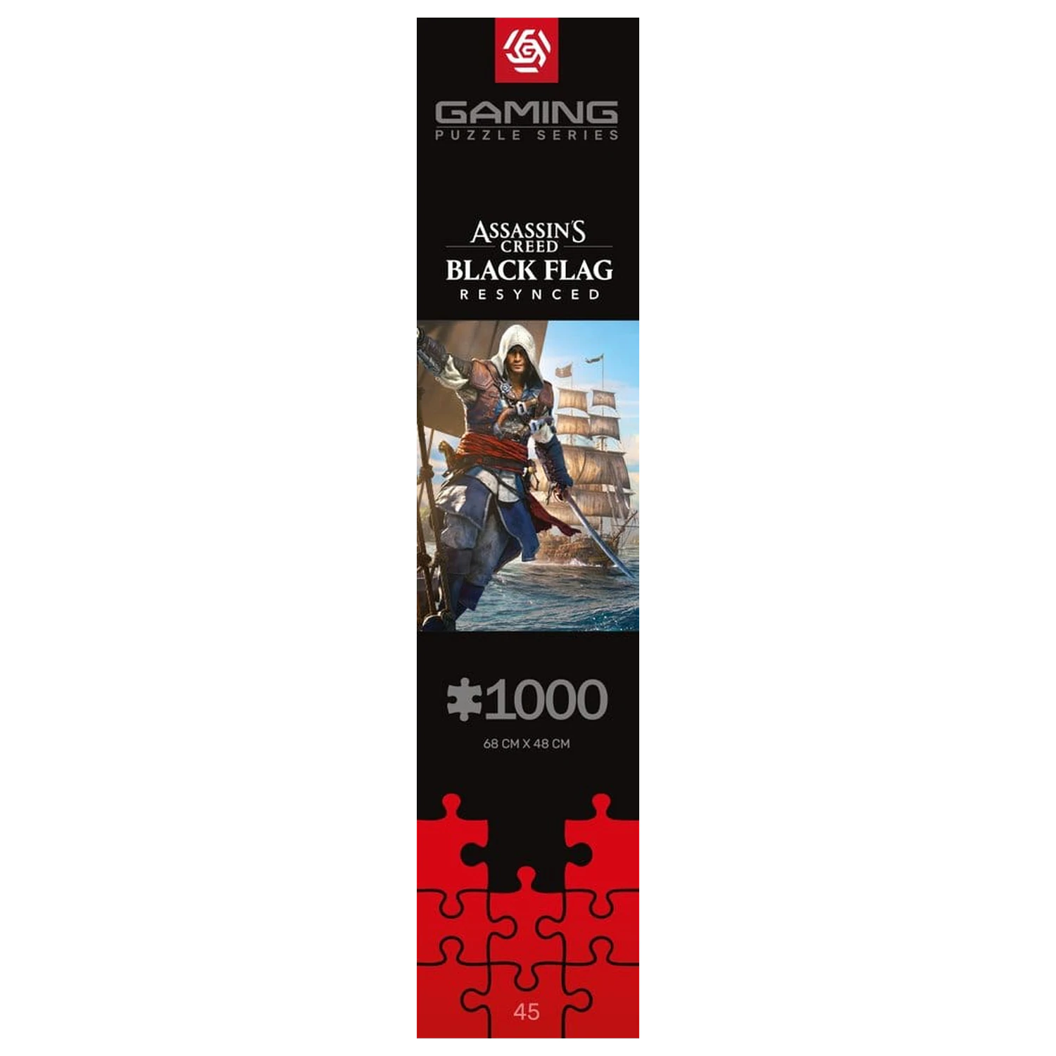 Assassin's Creed Black Flag Resynced Puzzle (1000 kusov) produktová fotografia