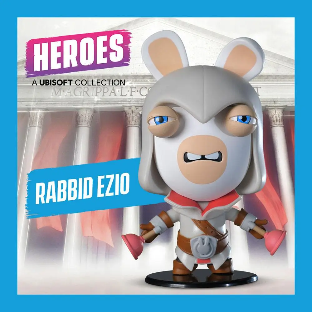 Assassin's Creed / Raving Rabbid Ubisoft Heroes Collection Chibi Figúrka Rabbid Ezio 10 cm termékfotó