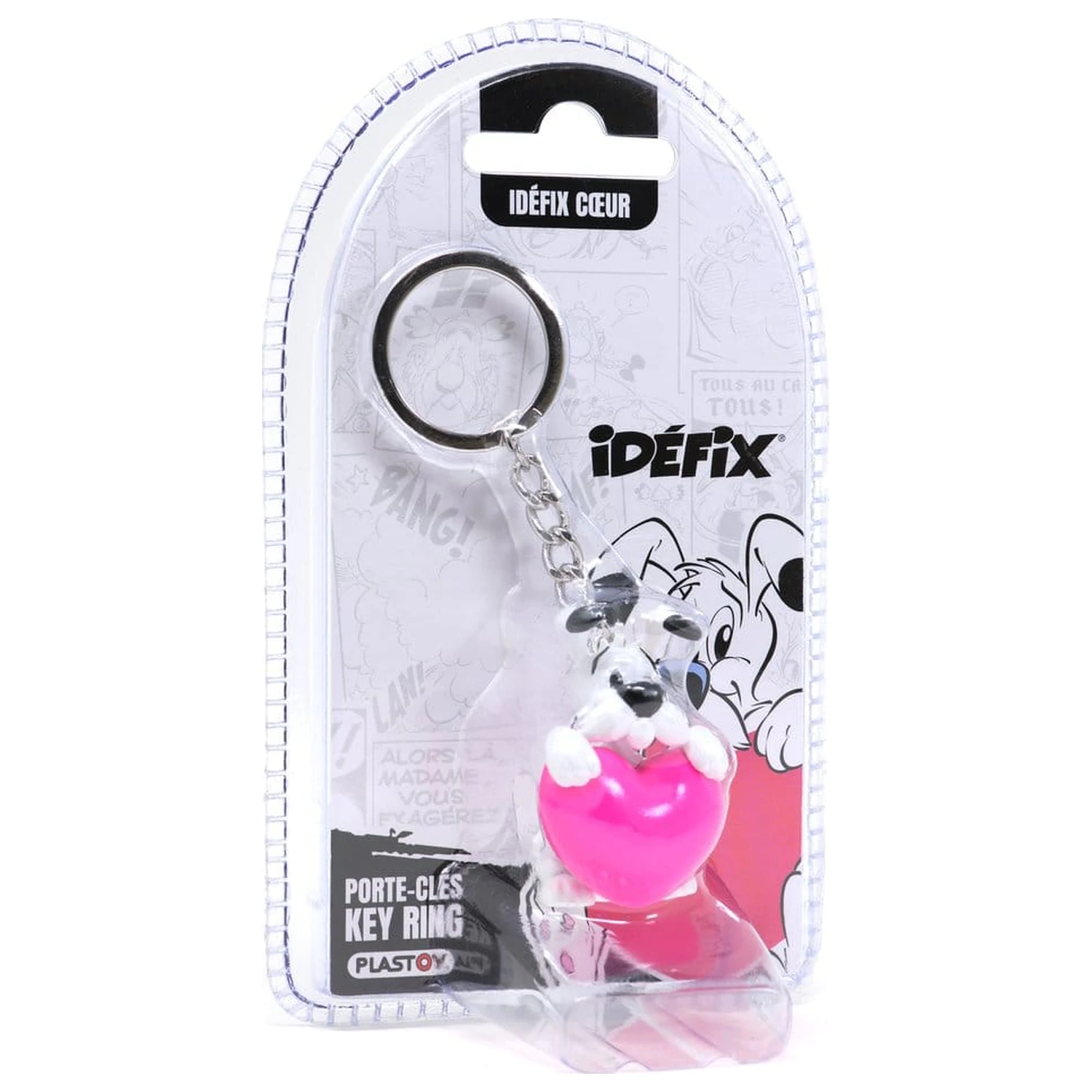 Asterix Keychain Dogmatix Pink Heart (Blister) produktová fotografia