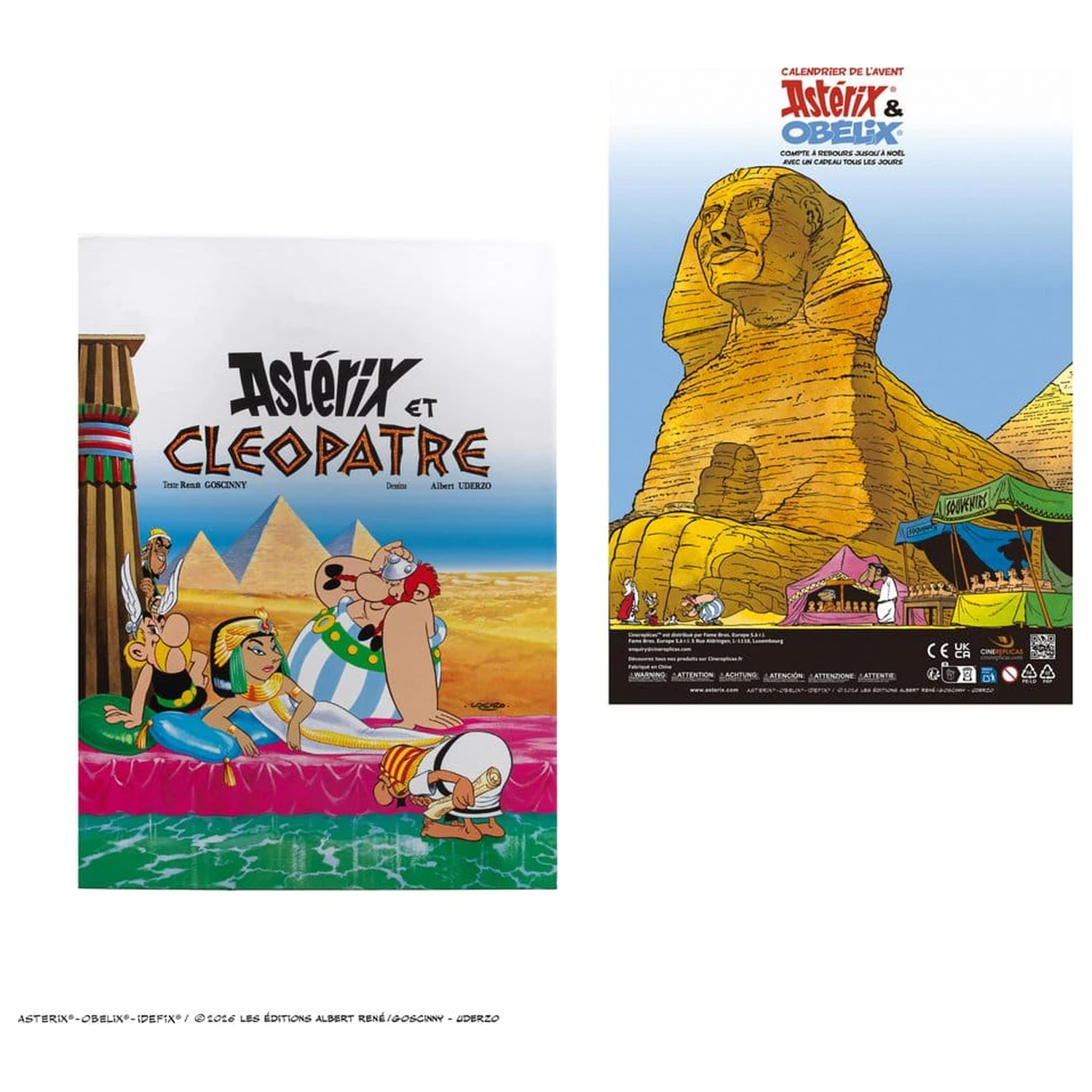 Asterix & Obelix Adventný kalendár Asterix & Cleopatra 2026 produktová fotografia