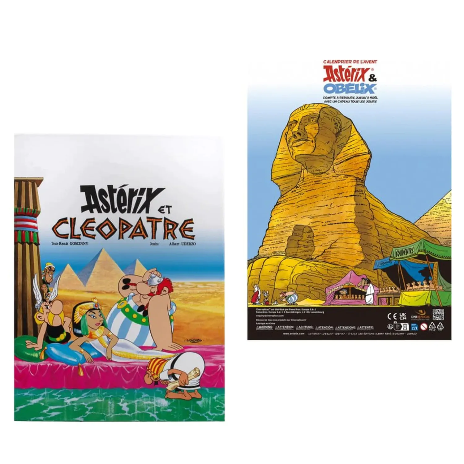 Asterix & Obelix Adventný kalendár Asterix & Cleopatra 2026 produktová fotografia