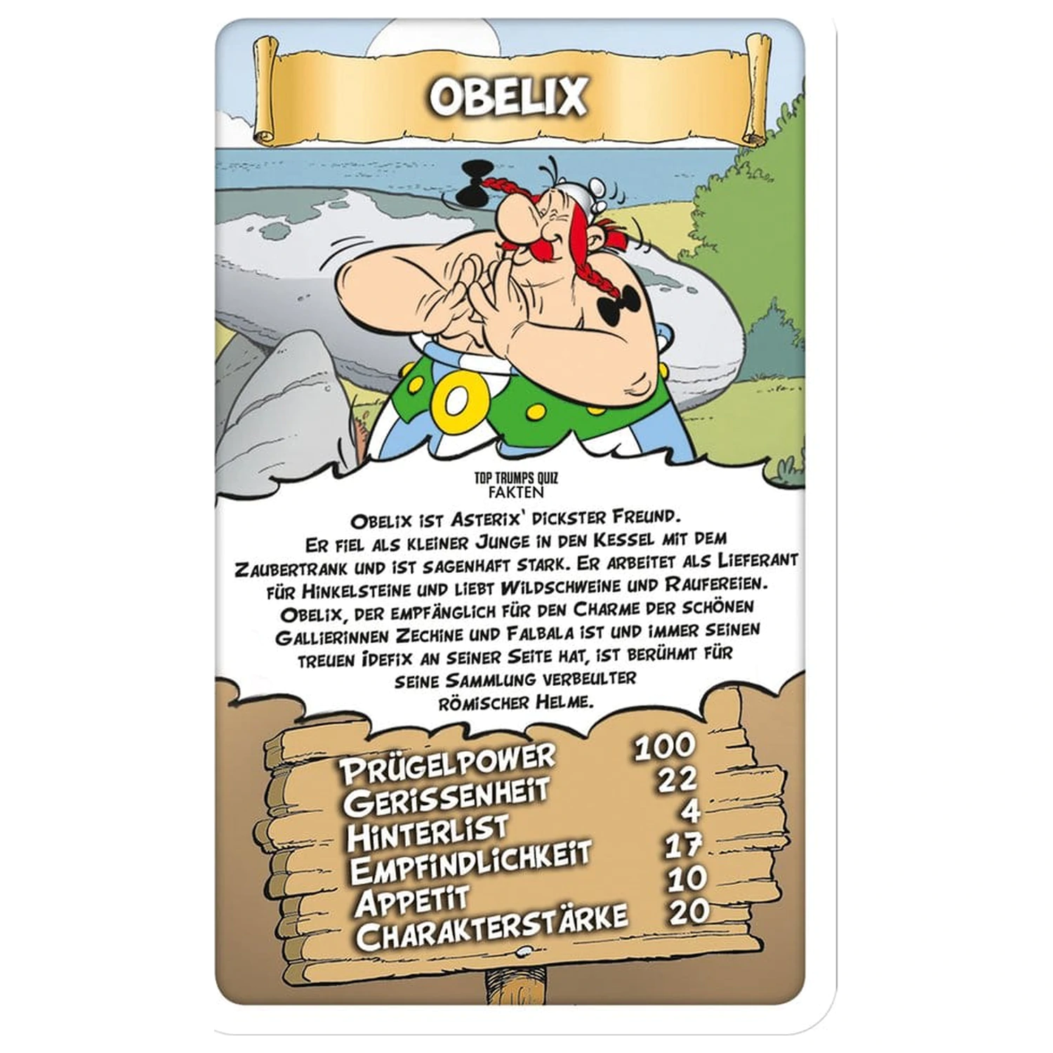 Asterix Card Game Top Trumps *German Version* produktová fotografia