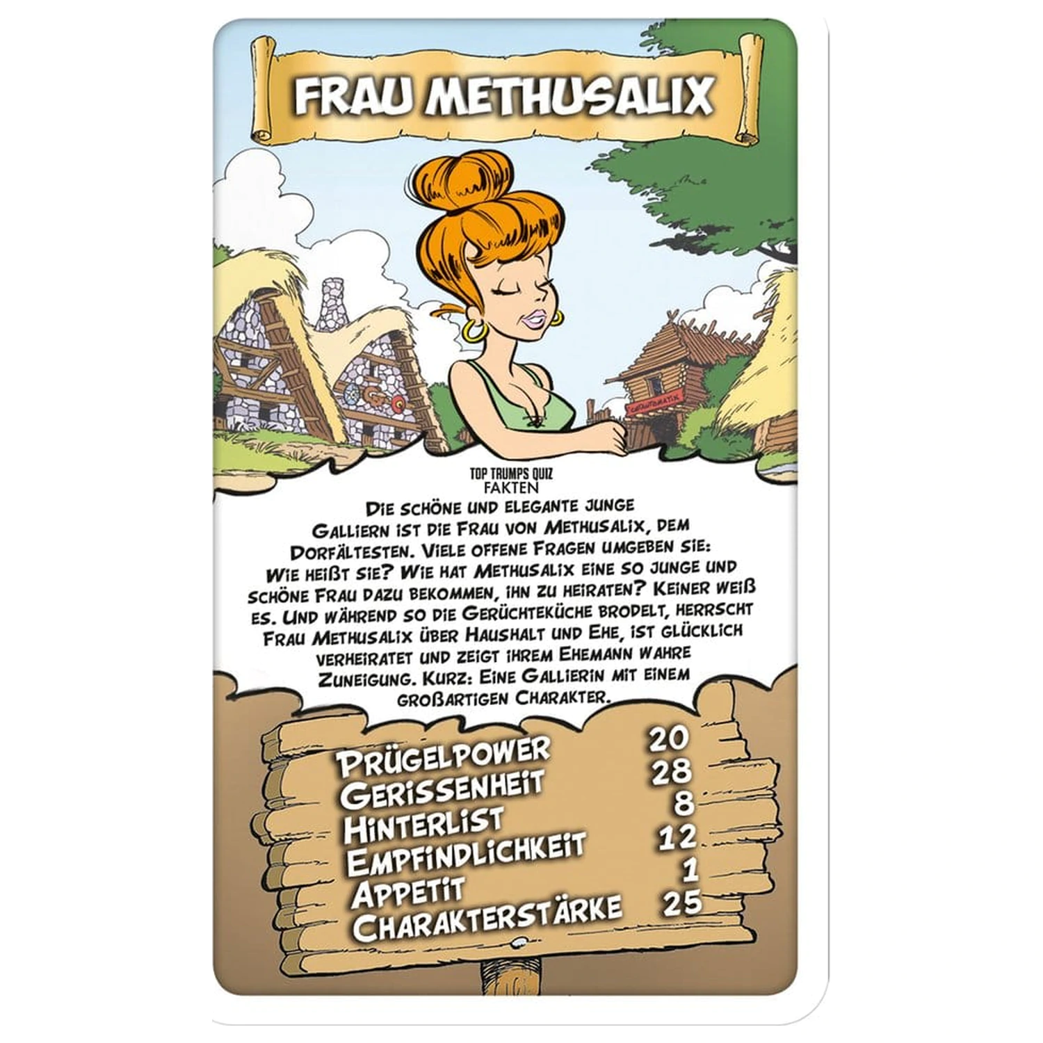 Asterix Card Game Top Trumps *German Version* produktová fotografia