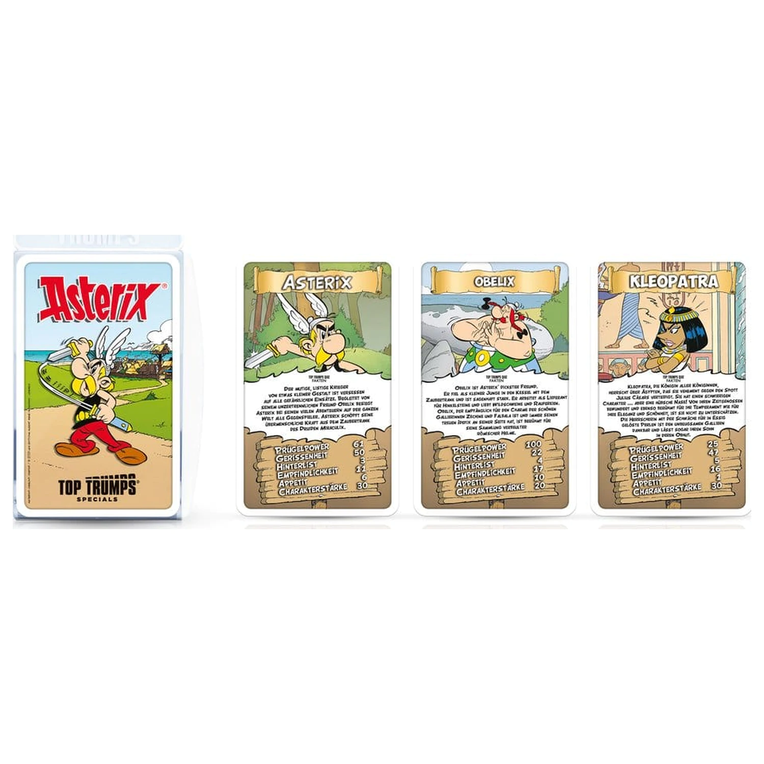 Asterix Card Game Top Trumps *German Version* produktová fotografia