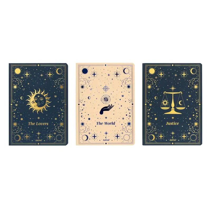Astral pack 3 zápisníky A6 produktová fotografia