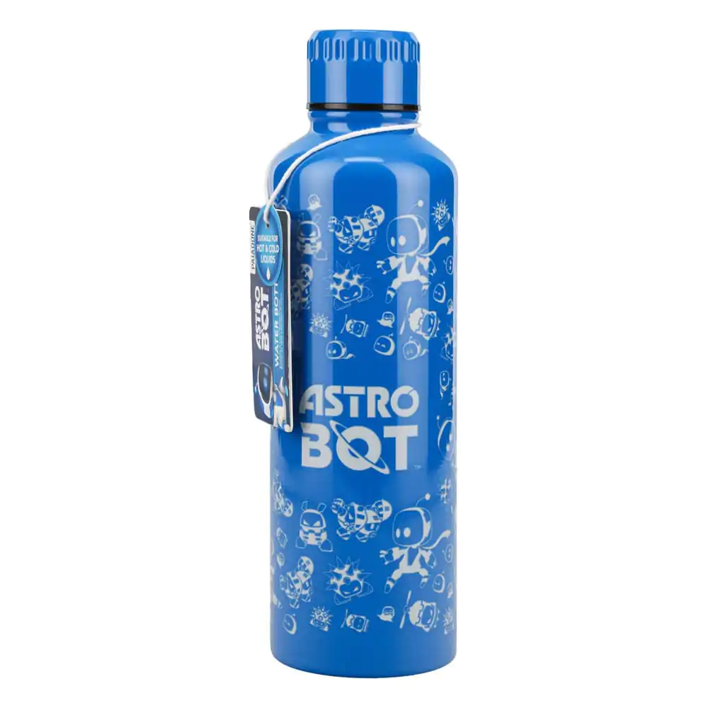 Astro Bot kovová fľaša na vodu produktová fotografia