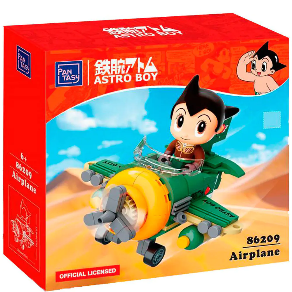 Astro Boy Airplane Astro Boy Stavebnica 161ks produktová fotografia