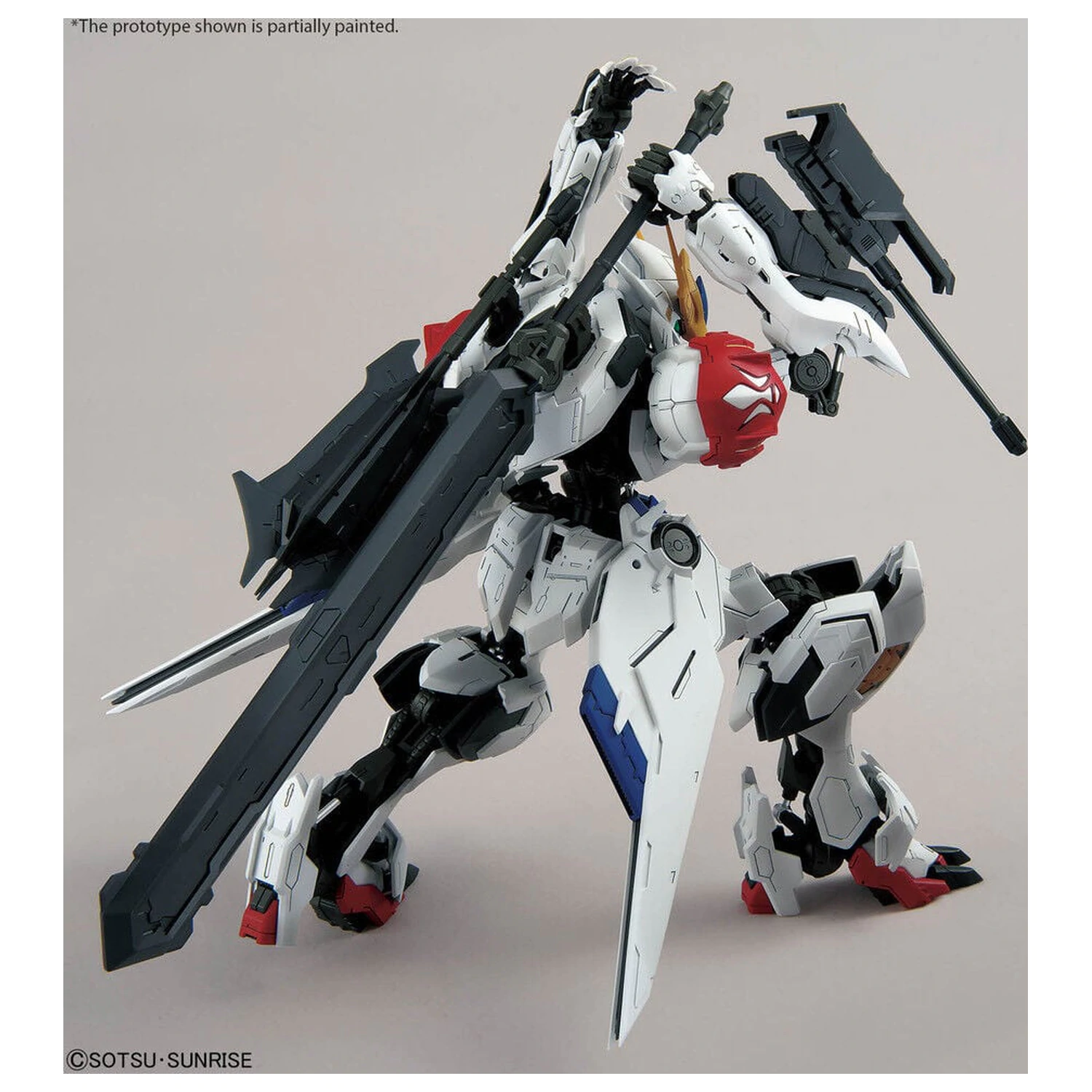 ASW-G-08 Gundam Barbatos Lupus Model kit MG 1/100 produktová fotografia