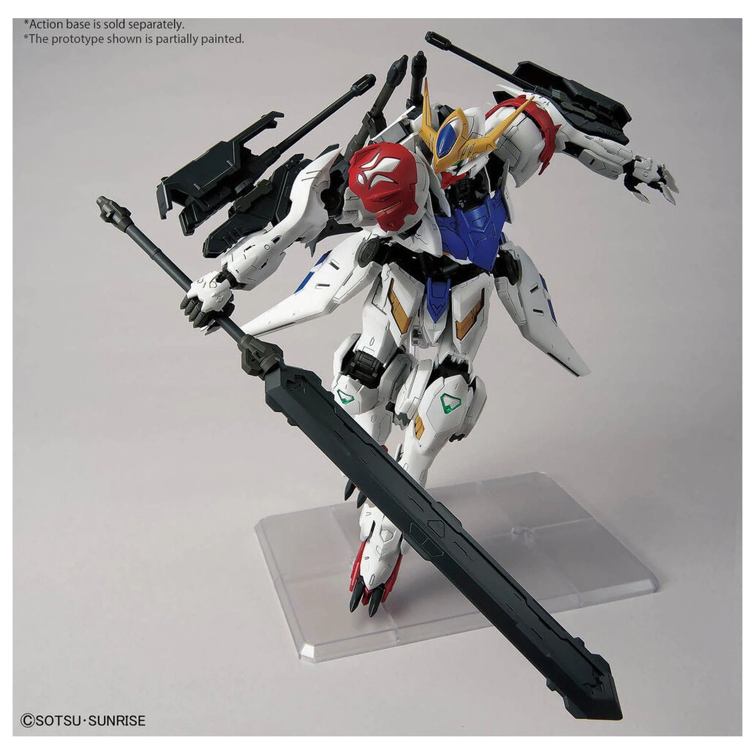 ASW-G-08 Gundam Barbatos Lupus Model kit MG 1/100 produktová fotografia