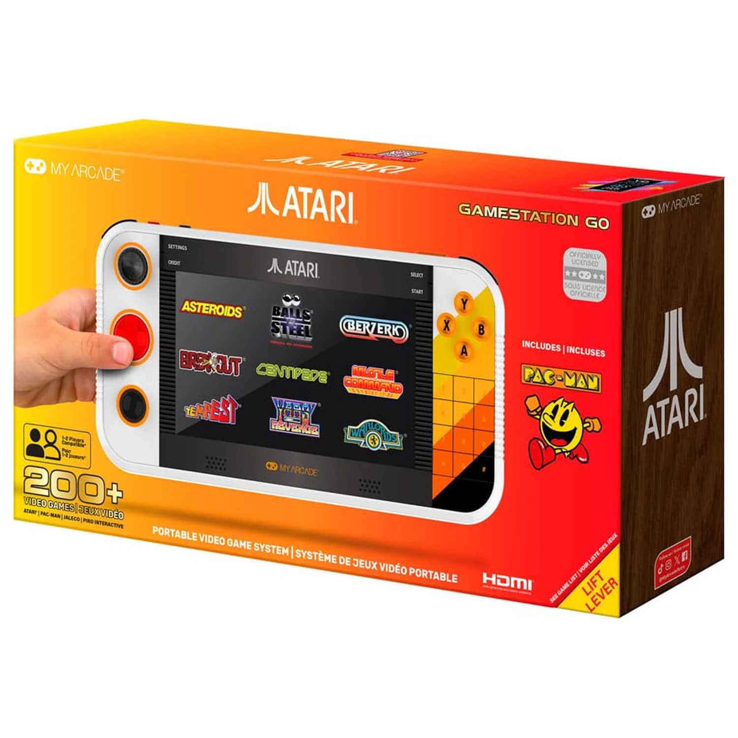 Atari Prenosný herný systém Gamestation Go produktová fotografia