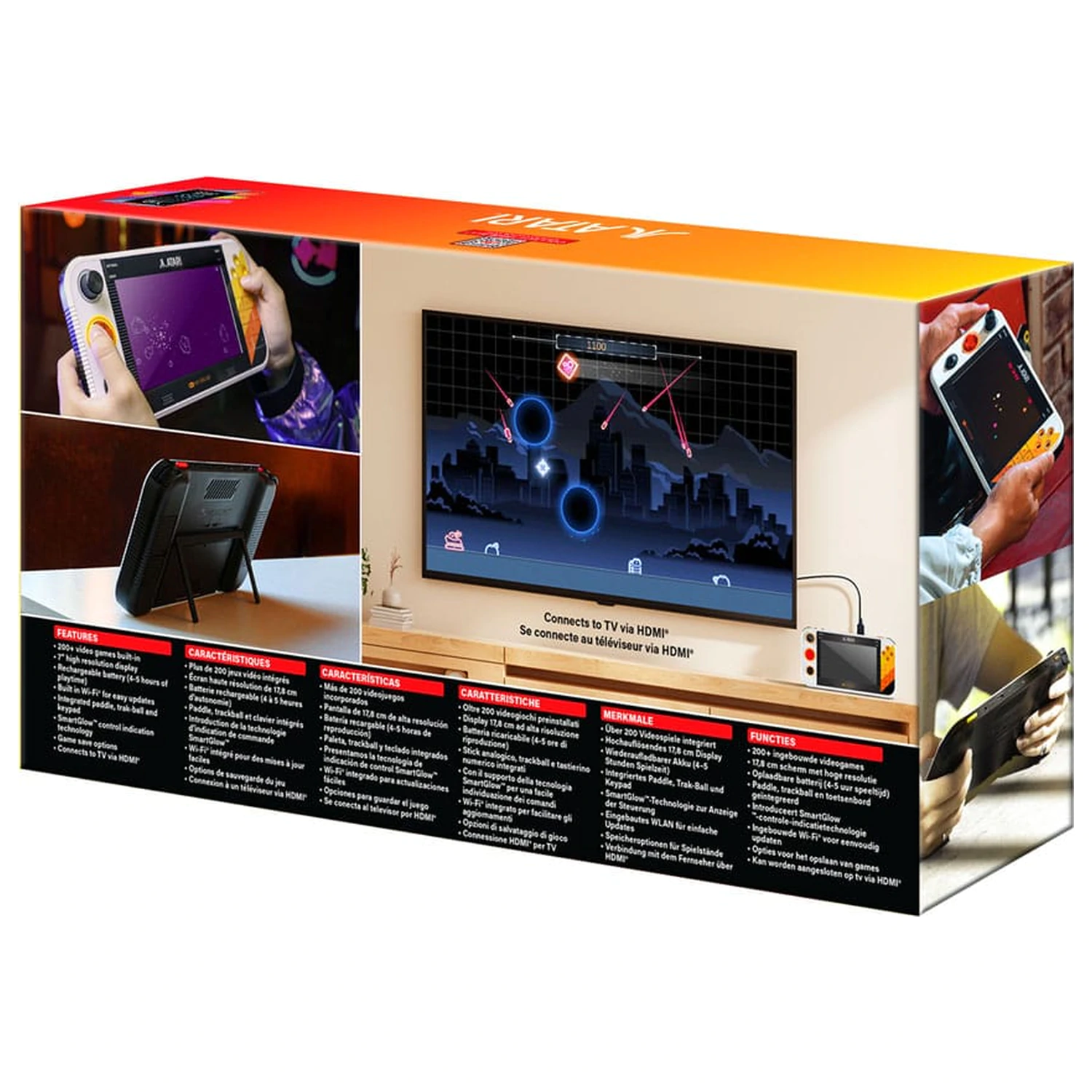 Atari Prenosný herný systém Gamestation Go produktová fotografia