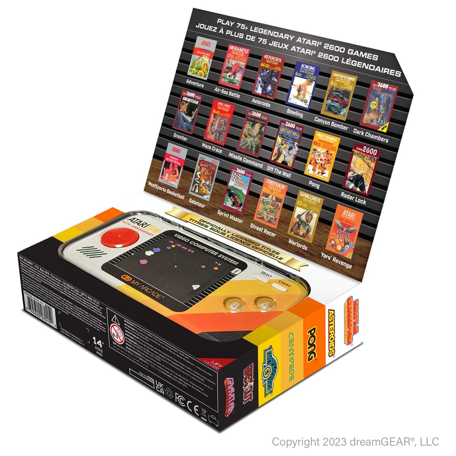 Atari Prenosný herný systém Pocket Player Pro produktová fotografia