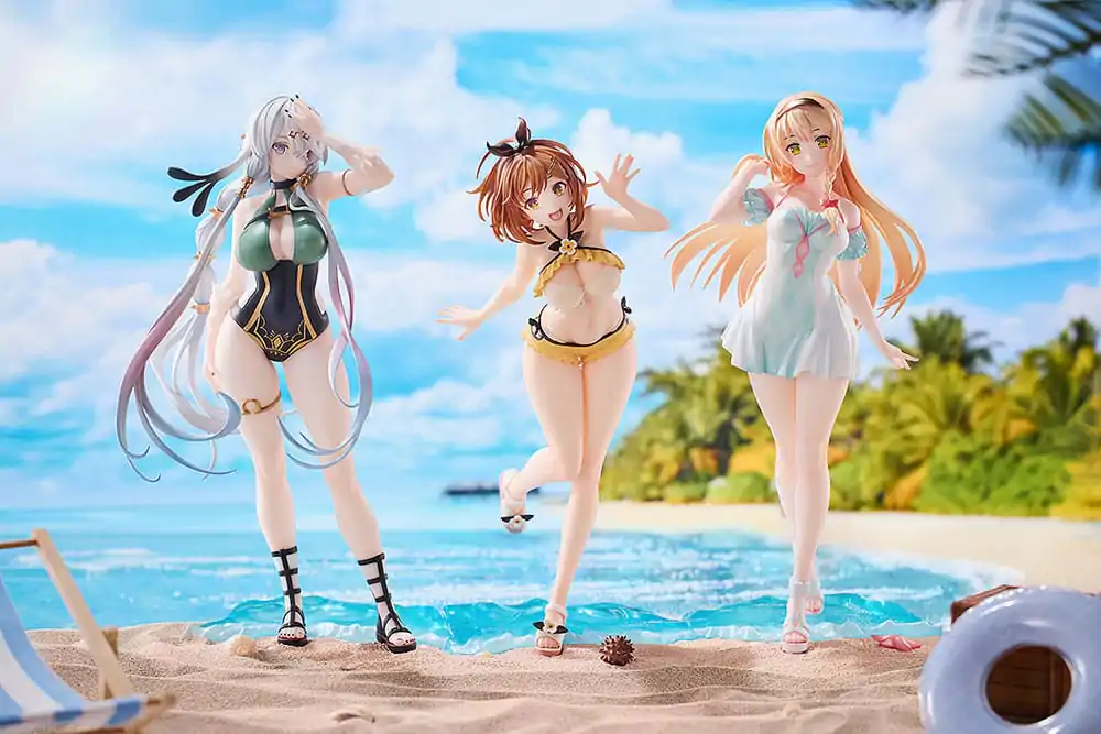 Atelier Ryza: Ever Darkness & the Secret Hideout PVC Sošky 3-Pack 1/7 Ryza, Klaudia, Lila: Swimsuit Ver. produktová fotografia