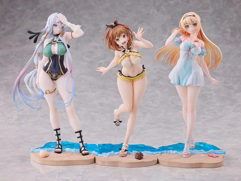 Atelier Ryza: Ever Darkness & the Secret Hideout PVC Sošky 3-Pack 1/7 Ryza, Klaudia, Lila: Swimsuit Ver. produktová fotografia