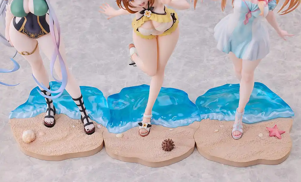 Atelier Ryza: Ever Darkness & the Secret Hideout PVC Sošky 3-Pack 1/7 Ryza, Klaudia, Lila: Swimsuit Ver. produktová fotografia