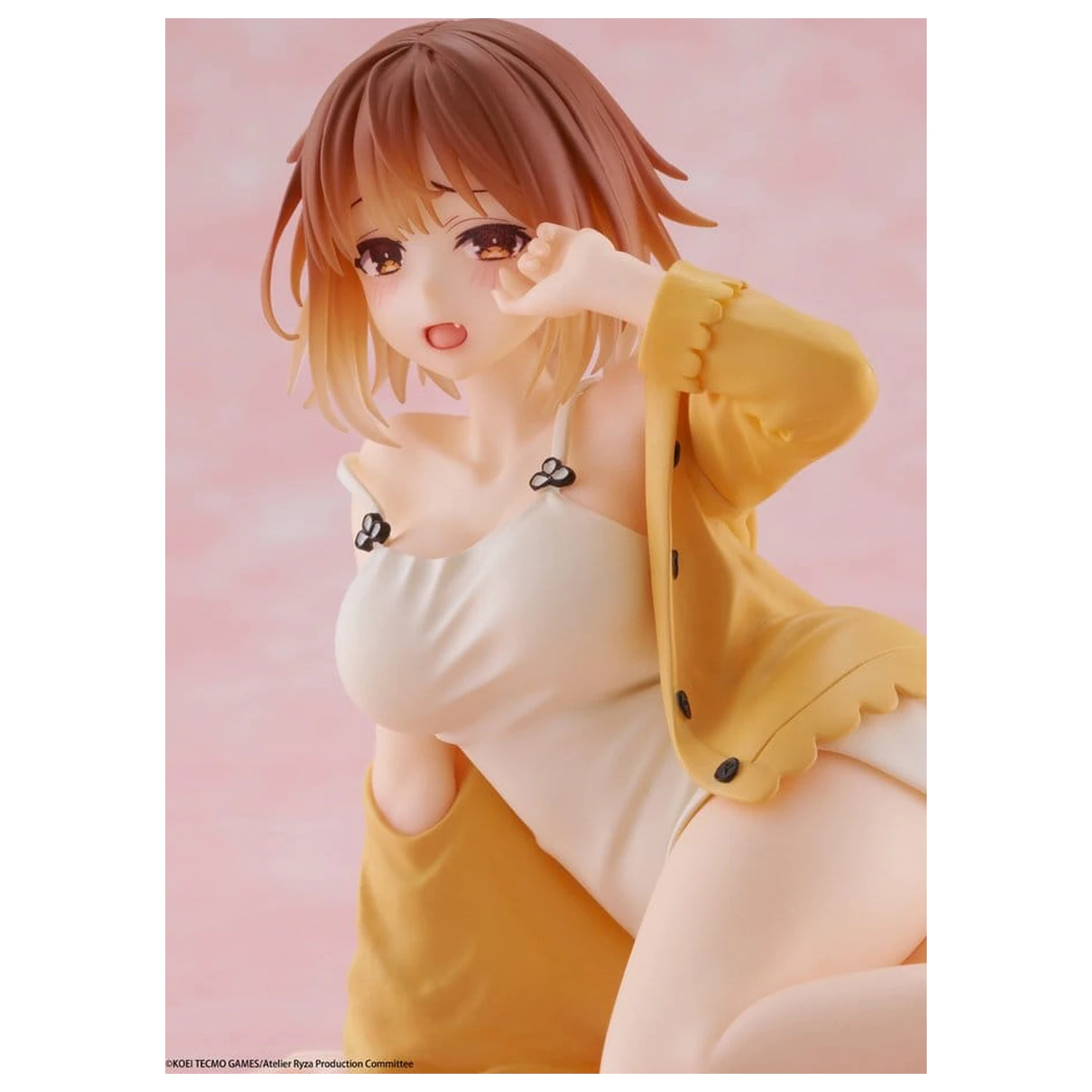 Atelier Ryza: Ever Darkness & the Secret Hideout Desktop Cute PVC Figúrka Ryza (Verzia v nočnej bielizni) Opätovné vydanie 13 cm produktová fotografia