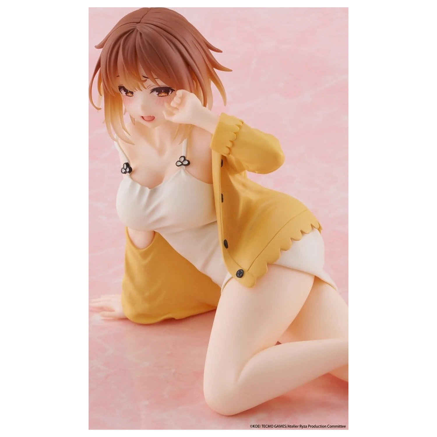 Atelier Ryza: Ever Darkness & the Secret Hideout Desktop Cute PVC Figúrka Ryza (Verzia v nočnej bielizni) Opätovné vydanie 13 cm produktová fotografia