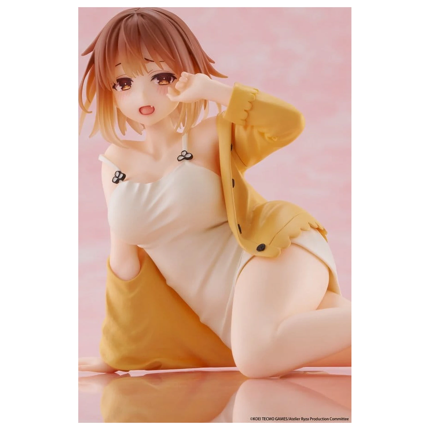 Atelier Ryza: Ever Darkness & the Secret Hideout Desktop Cute PVC Figúrka Ryza (Verzia v nočnej bielizni) Opätovné vydanie 13 cm produktová fotografia