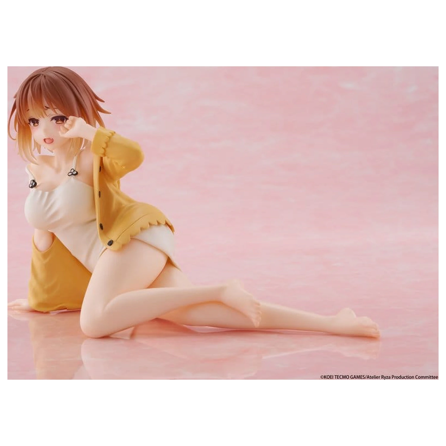 Atelier Ryza: Ever Darkness & the Secret Hideout Desktop Cute PVC Figúrka Ryza (Verzia v nočnej bielizni) Opätovné vydanie 13 cm produktová fotografia
