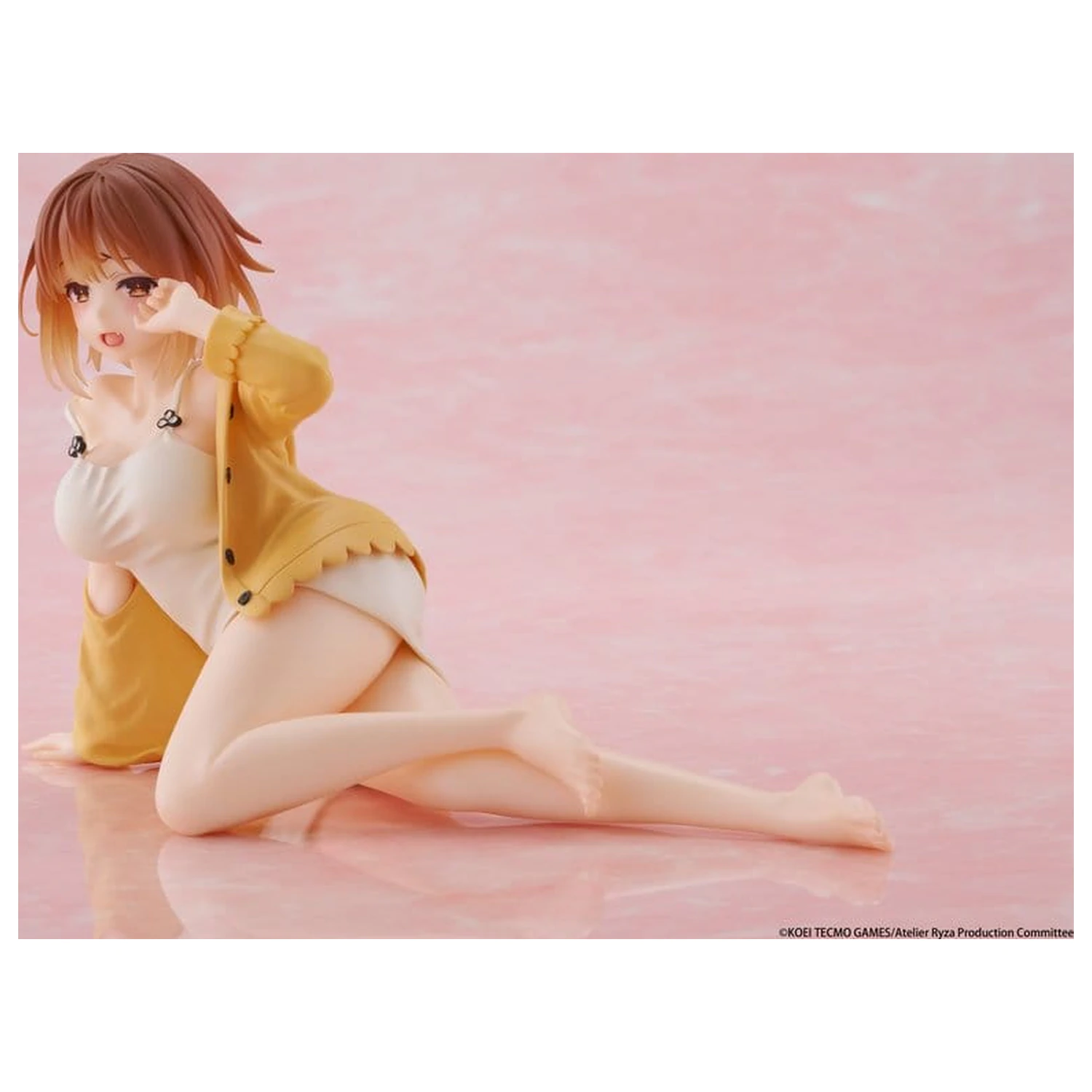 Atelier Ryza: Ever Darkness & the Secret Hideout Desktop Cute PVC Figúrka Ryza (Verzia v nočnej bielizni) Opätovné vydanie 13 cm produktová fotografia