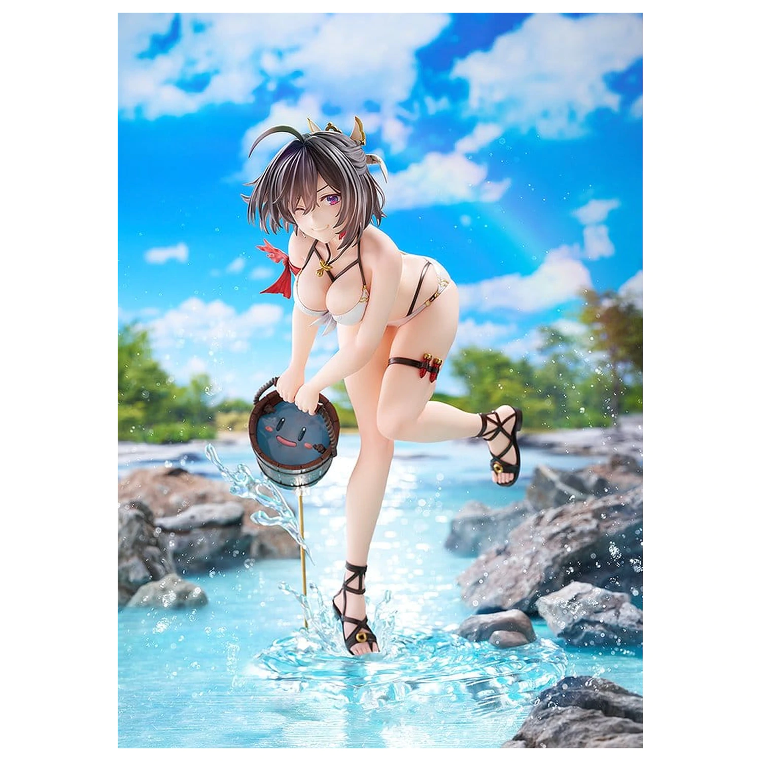 Atelier Yumia: The Alchemist of Memories & the Envisioned Land PVC Figúrka 1/6 Yumia Liessfeldt: Playing in the Water Ver. 25 cm produktová fotografia